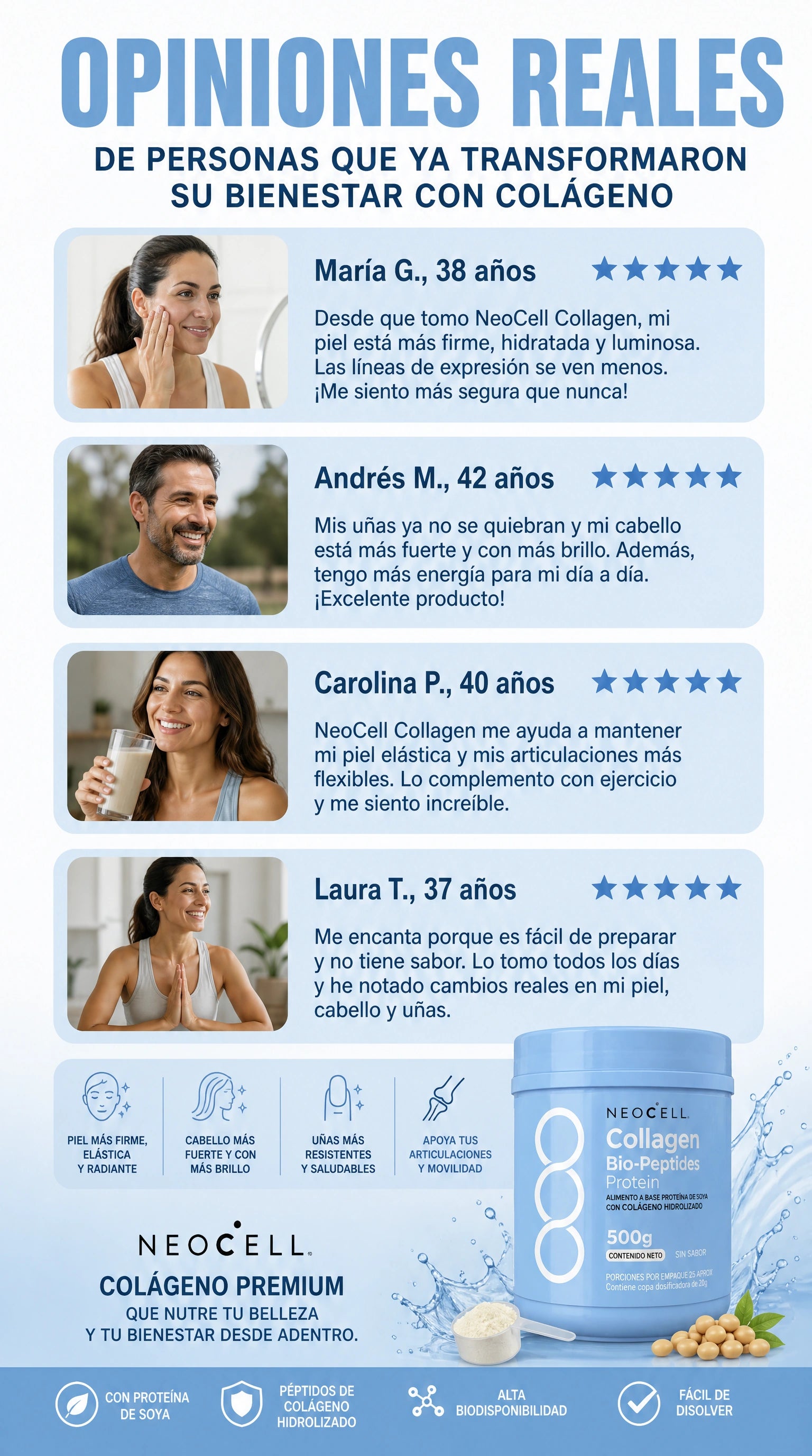 testimonials - Collagen Neocell